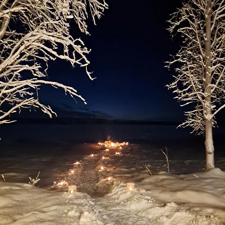 Chalet Arctic Circle House Meltosjärvi